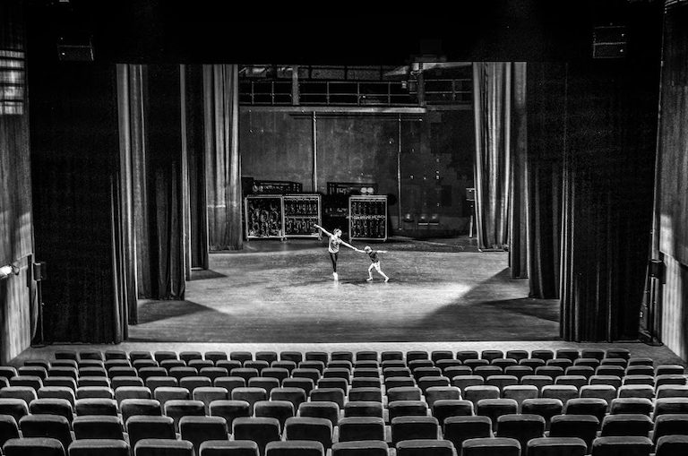 La scène du Kiasma - concours international CLADANSE